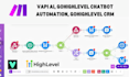 fix gohighlevel, make com, zapier, n8n automation, vapi ai voice agent