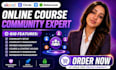 skool community setup skool online course skool online community skool