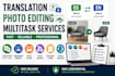 be your multitask virtual assistant, office expert, and graphic designer