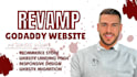 copy, revamp godaddy website migrate hostinger website to wordpress developer