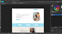 make your site in java and react