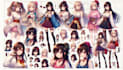 draw anime character sheet reference design