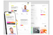 develop a responsive portfolio website with react