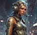 sci fi character illustration or sci fi character