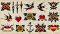 do traditional old school tattoo design