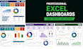 create professional excel dashboards, KPI data visualization