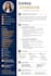 create a modern professional resume and CV design