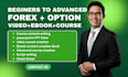 create a forex trading video course, forex ebook, and forex course content, ppt