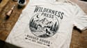 create linocut t shirt design for brands