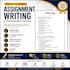 provide assignment writing and proofreading