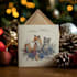 create premium christmas card and flyer design