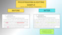 proofread rewrite and improve your writing