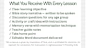 write custom sunday school curriculum for your church