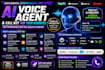 build a custom ai voice agent and call bot for your business