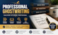 ghostwrite book ebook fiction and non fiction