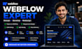 design webflow develop website figma to webflow expert