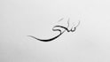 create arabic and persian minimal calligraphy tattoo