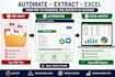 automate PDF to excel data extraction using python