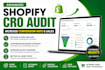 do an advanced shopify cro audit to increase conversion rate and sales