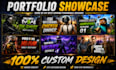 design professional gaming thumbnails
