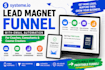 build a systeme io lead magnet funnel with email automation