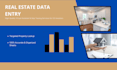 do US real estate property research and data entry