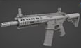 create 3d gun models, firearm models, fps game weapon, hard surface asset, props