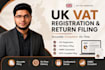 do your UK vat registration and vat return filing with hmrc