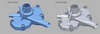 do reverse engineering from 3d scan, stl, obj to precise cad step model