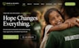 design squarespace nonprofit charity website with donation form