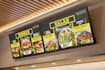 design animated or static digital menu, TV menu or menu board for restaurants
