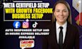 create facebook business page setup and social media page optimization