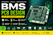 design custom bms lithium battery management system and ev charger pcb