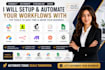 slack docusign mailchimp tableau goglesheet airtable n8n make zapier automation