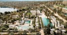elevate 3d hospitality architecture,masterplan rendering,luxury resort,4k render