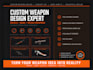 create custom 3d knife design, itens, concept art, weapon gun, mecha weapon