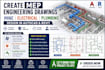 create mep engineering drawings hvac electrical plumbing design in autocad revit