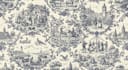 create custom toile de jouy pattern design, seamless textile and fabric print