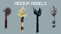 create weapons for minecraft