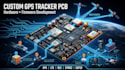 design miniature gps tracking device pcb and embedded firmware