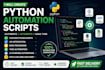 create custom python automation scripts for your business