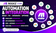 automate airtable, make com CRM workflows and data systems