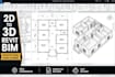 create a revit bim model from 2d drawings and architectural plans