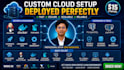 setup vps, AWS, docker, and self hosted cloud