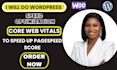 optimize wordpress speed and increase page speed insights