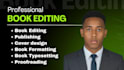 edit, proofread, and polish your book manuscript professionally