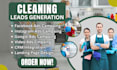 cleaning leads, cleaning facebook ads, cleaning google ads, cleaning video ads