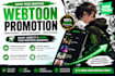 do webcomic promotion, webtoon tpas, comic serieswattpad, manga, comic promotion