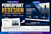 redesign business powerpoint slides, powerpoint business presentation redesign