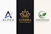 professional minimalist business logo